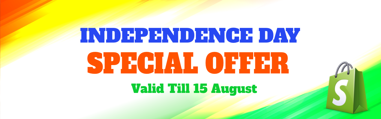 Shopify E-commerce Store Offer Banner - Start Selling Online